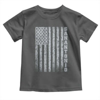 San Antonio Texas State Pride Vintage American Flag Toddler T Shirt