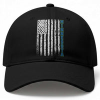 Minnesota MN State Pride Vintage American Flag Baseball Cap