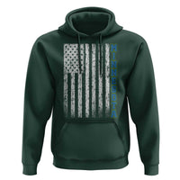 Minnesota MN State Pride Vintage American Flag Hoodie