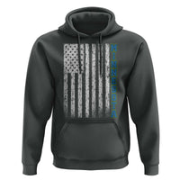 Minnesota MN State Pride Vintage American Flag Hoodie