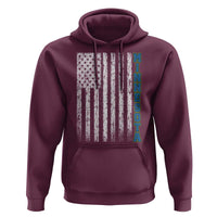 Minnesota MN State Pride Vintage American Flag Hoodie