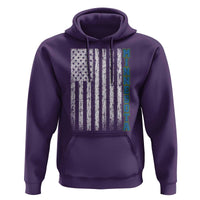 Minnesota MN State Pride Vintage American Flag Hoodie