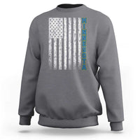 Minnesota MN State Pride Vintage American Flag Sweatshirt