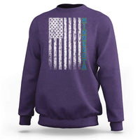 Minnesota MN State Pride Vintage American Flag Sweatshirt