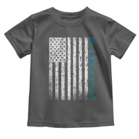 Minnesota MN State Pride Vintage American Flag Toddler T Shirt
