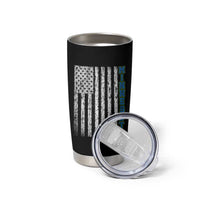 Minnesota MN State Pride Vintage American Flag Tumbler Cup