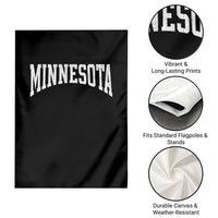 Minnesota MN State Throwback Design Vintage Garden Flag