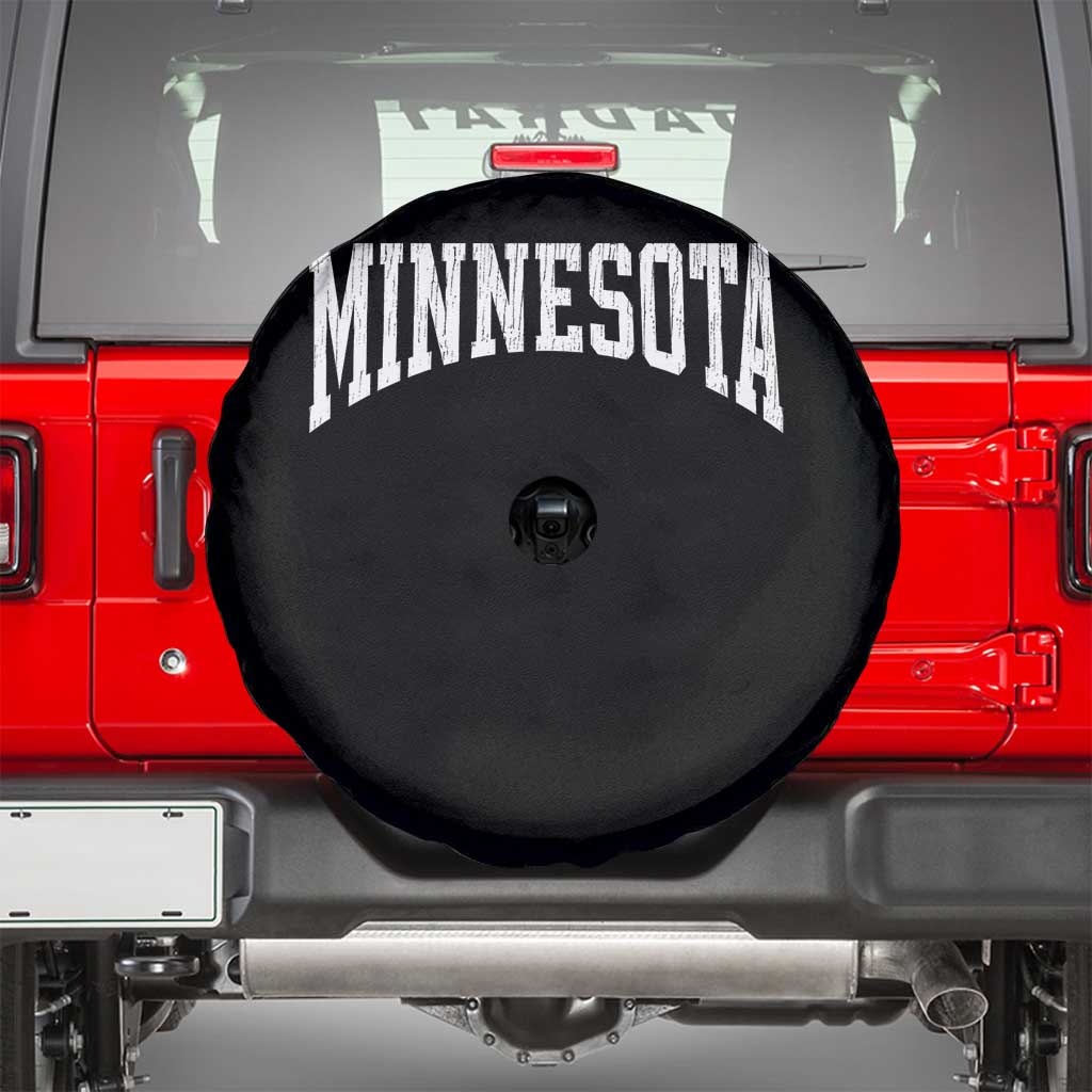 Minnesota MN State Throwback Design Vintage Spare Tire Cover