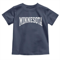Minnesota MN State Throwback Design Vintage Toddler T Shirt