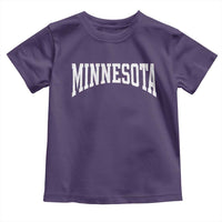 Minnesota MN State Throwback Design Vintage Toddler T Shirt