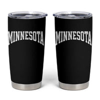 Minnesota MN State Throwback Design Vintage Tumbler Cup