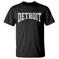 Detroit Michigan City Throwback Design Vintage T Shirt