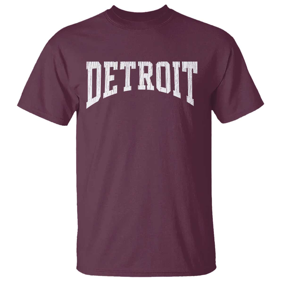 Detroit Michigan City Throwback Design Vintage T Shirt