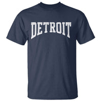 Detroit Michigan City Throwback Design Vintage T Shirt