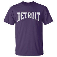 Detroit Michigan City Throwback Design Vintage T Shirt