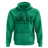 Funny Baseball Hoodie Game Day Vibes Ball Softball Player - Wonder Print Shop