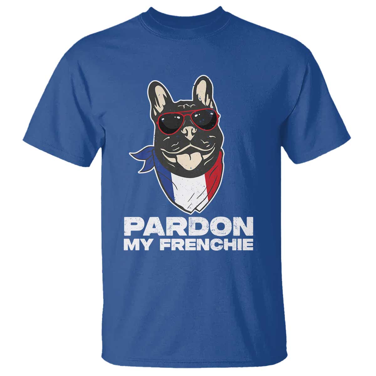 Funny Frenchie Bulldog T Shirt Pardon My French Pet Lover - Wonder Print Shop