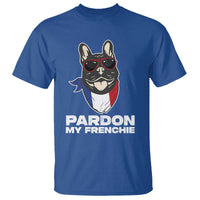 Funny Frenchie Bulldog T Shirt Pardon My French Pet Lover - Wonder Print Shop