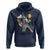 Funny French-American Heritage Month Hoodie Cute Hotdog Eiffel Tower - Wonder Print Shop