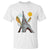 Funny French-American Heritage Month T Shirt Cute Hotdog Eiffel Tower - Wonder Print Shop