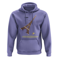 Funny Eiffel Tower Hoodie I Fell Banana Peel Fallen In Paris - Wonder Print Shop