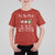 Funny Christmas In July T Shirt For Kid It's The Most Winederful Time Of The Year Wine Glasses Flower - Wonder Print Shop