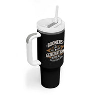 Funny Boomers The Last Real Great Generation Before All You Sissies Were Born Tumbler With Handle Baby Boomers Generation - Wonder Print Shop