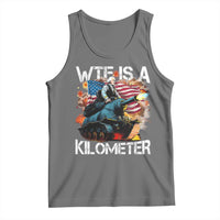Funny WTF Is A Kilometer Tank Top Patriotic American Freedom George Washington - Wonder Print Shop