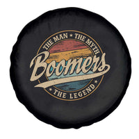 Boomers The Man The Myth The Legend Spare Tire Cover Retro Baby Boomers Generation - Wonder Print Shop