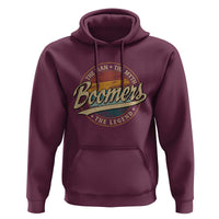 Boomers The Man The Myth The Legend Hoodie Retro Baby Boomers Generation - Wonder Print Shop