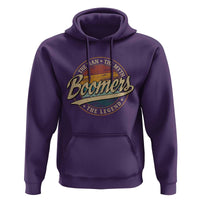 Boomers The Man The Myth The Legend Hoodie Retro Baby Boomers Generation - Wonder Print Shop