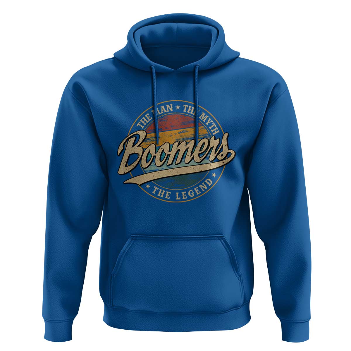 Boomers The Man The Myth The Legend Hoodie Retro Baby Boomers Generation - Wonder Print Shop