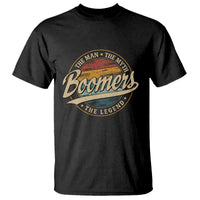 Boomers The Man The Myth The Legend T Shirt Retro Baby Boomers Generation - Wonder Print Shop
