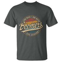 Boomers The Man The Myth The Legend T Shirt Retro Baby Boomers Generation - Wonder Print Shop