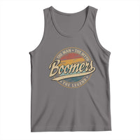 Boomers The Man The Myth The Legend Tank Top Retro Baby Boomers Generation - Wonder Print Shop