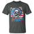 Funny Chill The Fourth Out 4th Of July T Shirt Patriotic Skeleton Popsicle US Flag - Wonder Print Shop
