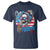 Funny Chill The Fourth Out 4th Of July T Shirt Patriotic Skeleton Popsicle US Flag - Wonder Print Shop