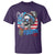 Funny Chill The Fourth Out 4th Of July T Shirt Patriotic Skeleton Popsicle US Flag - Wonder Print Shop