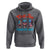 Funny Chill The Fourth Out Hoodie 4th of July Horror Movie Popsicle Mask USA Flag - Wonder Print Shop