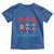Funny Chill The Fourth Out Toddler T Shirt 4th of July Horror Movie Popsicle Mask USA Flag - Wonder Print Shop
