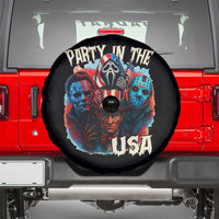 Funny Creepy 4th Of July Party In The USA Spare Tire Cover 4th Of July Horror Movie Independence Day - Wonder Print Shop