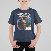 Funny Creepy 4th Of July Party In The USA T Shirt For Kid 4th Of July Horror Movie Independence Day - Wonder Print Shop
