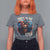 Funny Creepy 4th Of July Party In The USA T Shirt For Women 4th Of July Horror Movie Independence Day - Wonder Print Shop