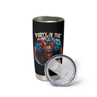 Funny Creepy 4th Of July Party In The USA Tumbler Cup 4th Of July Horror Movie Independence Day - Wonder Print Shop