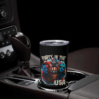 Funny Creepy 4th Of July Party In The USA Tumbler Cup 4th Of July Horror Movie Independence Day - Wonder Print Shop