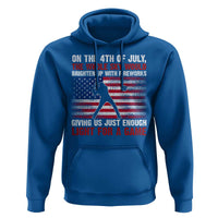 Funny 4th Of July Baseball Hoodie The Whole Sky Would Brighten Up With Fireworks American Flag - Wonder Print Shop