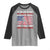 Funny 4th Of July Baseball Raglan Shirt The Whole Sky Would Brighten Up With Fireworks American Flag - Wonder Print Shop