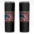 Funny 4th Of July Baseball Skinny Tumbler The Whole Sky Would Brighten Up With Fireworks American Flag - Wonder Print Shop