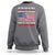Funny 4th Of July Baseball Sweatshirt The Whole Sky Would Brighten Up With Fireworks American Flag - Wonder Print Shop