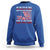 Funny 4th Of July Baseball Sweatshirt The Whole Sky Would Brighten Up With Fireworks American Flag - Wonder Print Shop